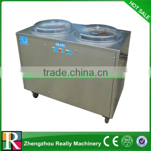 instant ice cream rolls in Thailand Rolled fry ice cream machine for sale