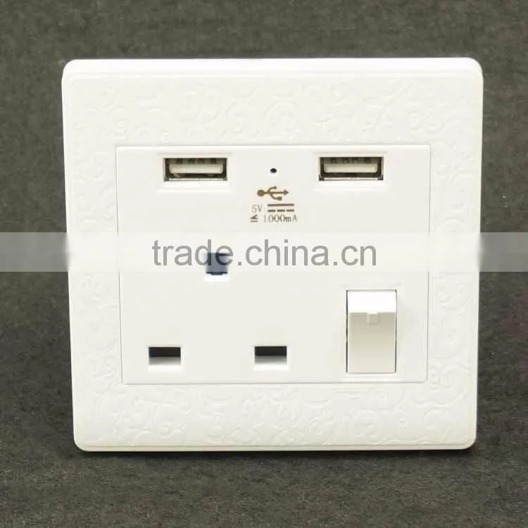usb charger extension socket universal wall outlet socket power strip