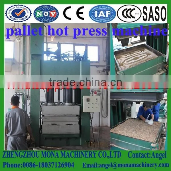 Automatic wooden pallet production line