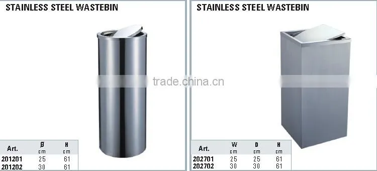 2015 hot sell Swing Top waste bin/trash can