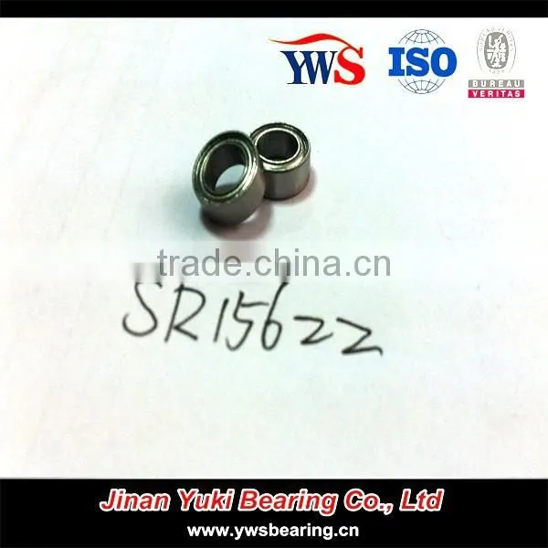 High Quality Inch Stainless Steel Ball Bearing SR156ZZ Bearing for Electric Motor