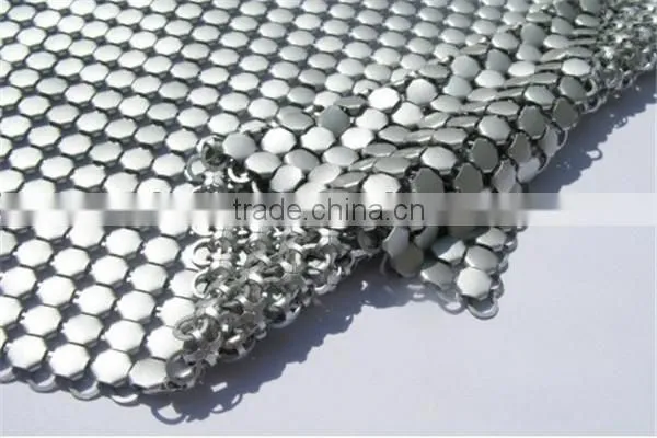 metal drapery,decorative wire mesh,fashion metal mesh curtain