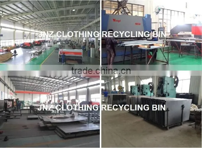 Shoes and Clothes Recycling bin for outdoor use1