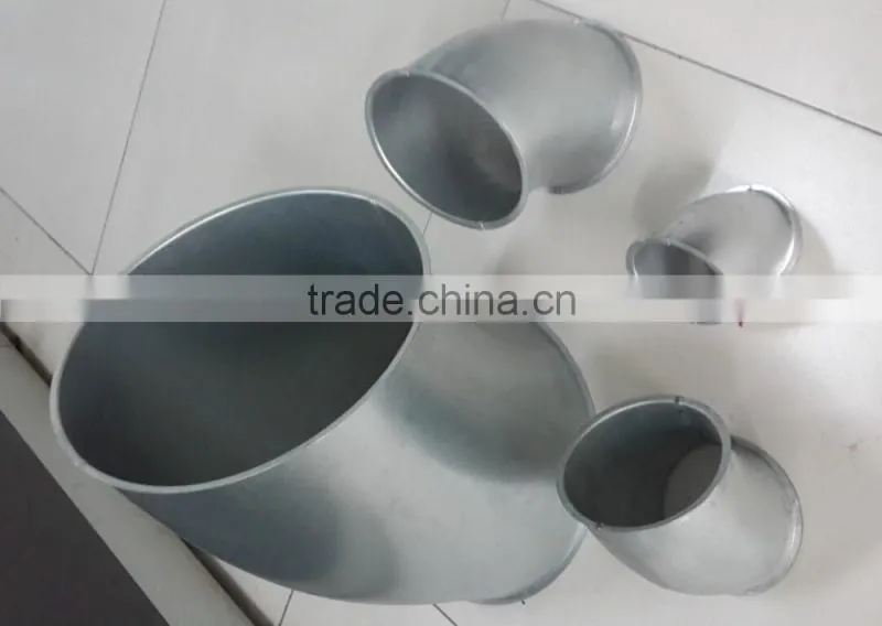 Galvanized Air Ducting for Dust Extraction