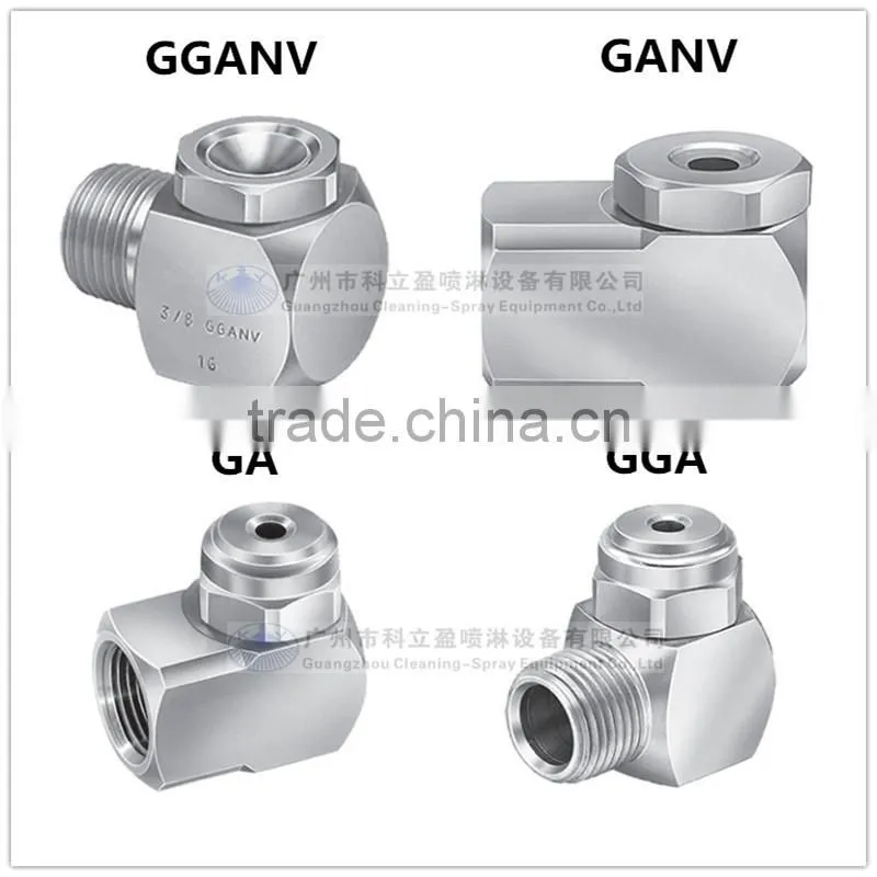 Large flow passage stainless steel water nozzle