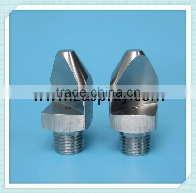 Narrow angle flat fan water jet nozzle