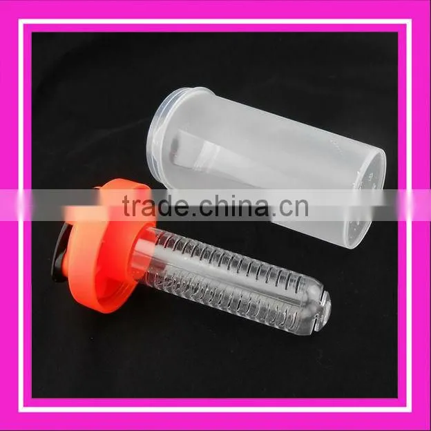 2014 newest fruit water bottle / fruit infuser juice glass bottle
