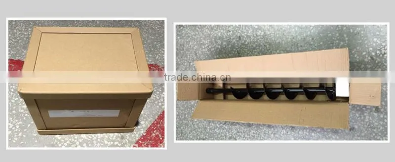 gasoline earth drill garden tools petrol earth auger 49.8cc