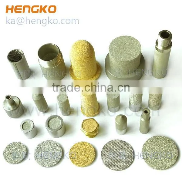 Sintered porous metal SS316L grease filter