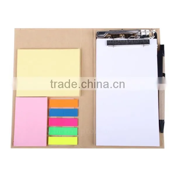 Composite Cardboard Cover With Pen Sticker Custom Memo Pad