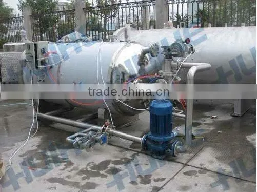 Hot Water Side-spurting Type Sterilization Equipment