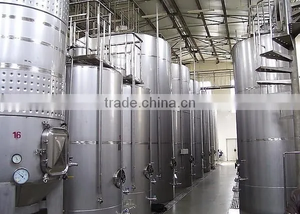 1000L-50000L stainless steel red wine fermentation tank