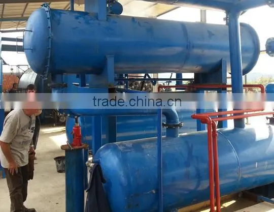 low capacity movable type scrap plastic to diesel oil pyrolysis plant