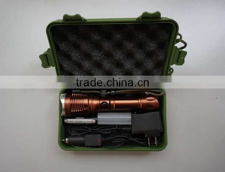 18650 battery LED flashlight rechargeable zoom flashlight led flashlight torch