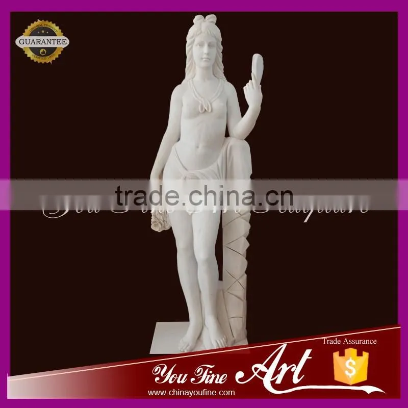 sexy marble naked girl statue