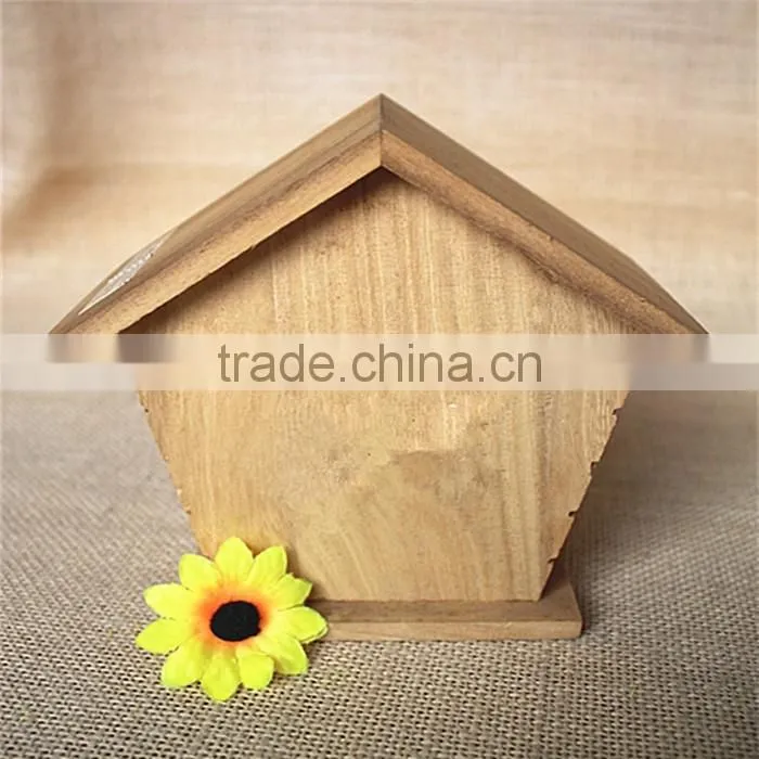 Indoor bird houses paulownia small wooden bird houses handmade christmas bird houses wood bird house with door