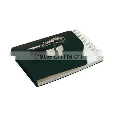 Block-notebook with ballpoint pen