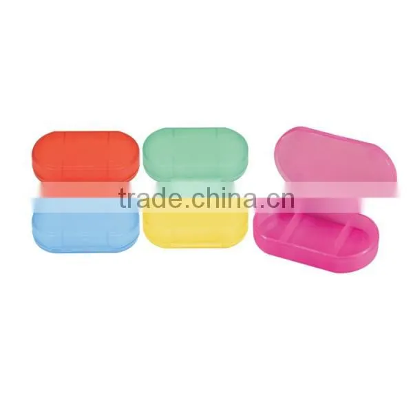 Weekly antique plastic pill box