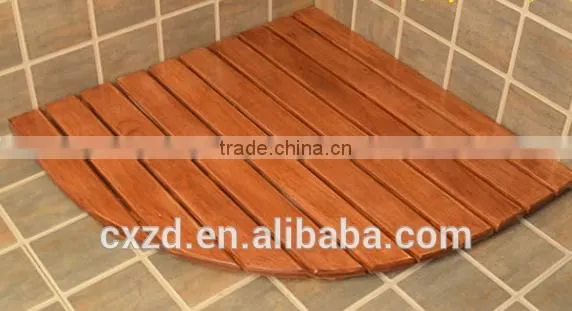 The bathroom mat