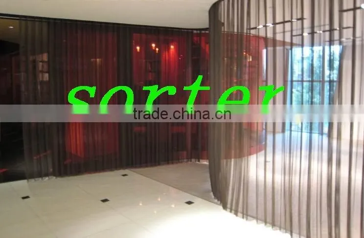 wire mesh curtain metal coil drapery for room divider