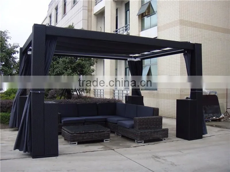 High Quality Garden Rattan Outdoor Gazebo