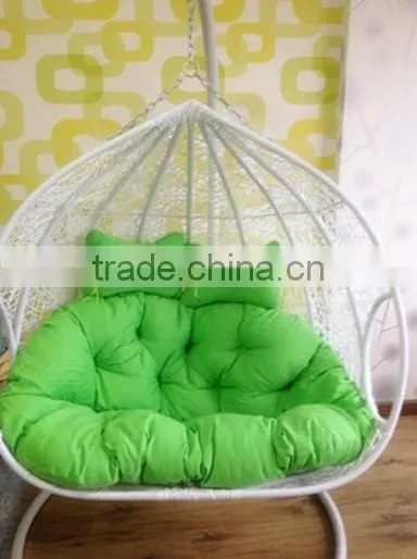 Outdoor PE Rattan Double hanging chair