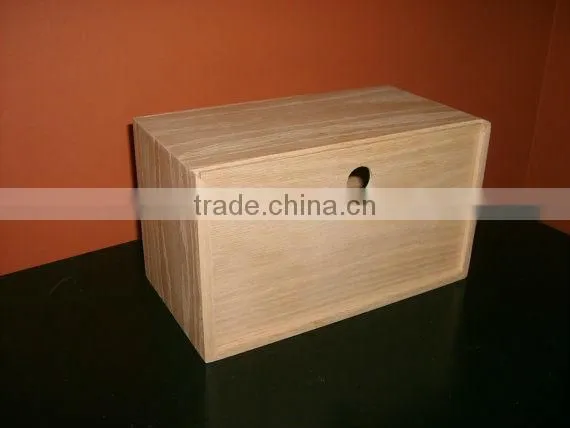 eco-friendly carved wooden tissue box wholesale