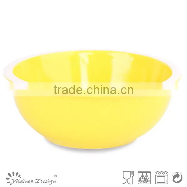 Top quality ceramic color soup bowl