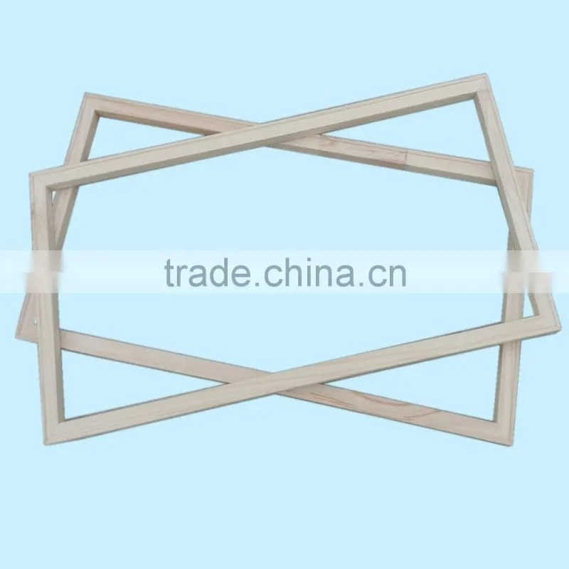 wooden stretcher bar moulding for painting canvas