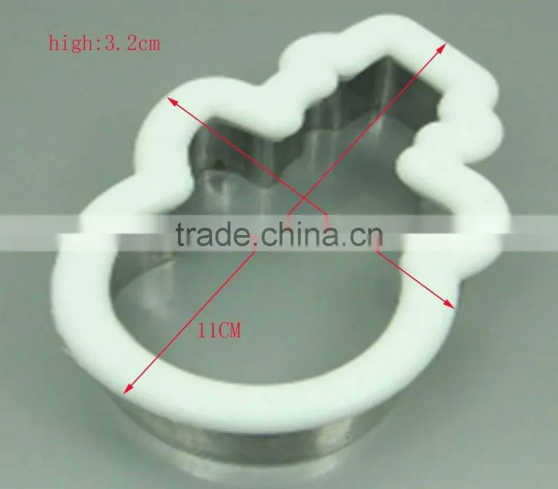 Christmas Theme Snow Man Shaped Cookie Cutter