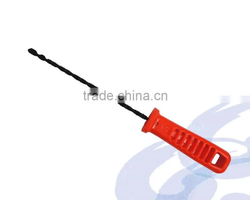 Sprial Tooth High Carbon Steel File Saw with Plastic Handle for Woodworking Tools