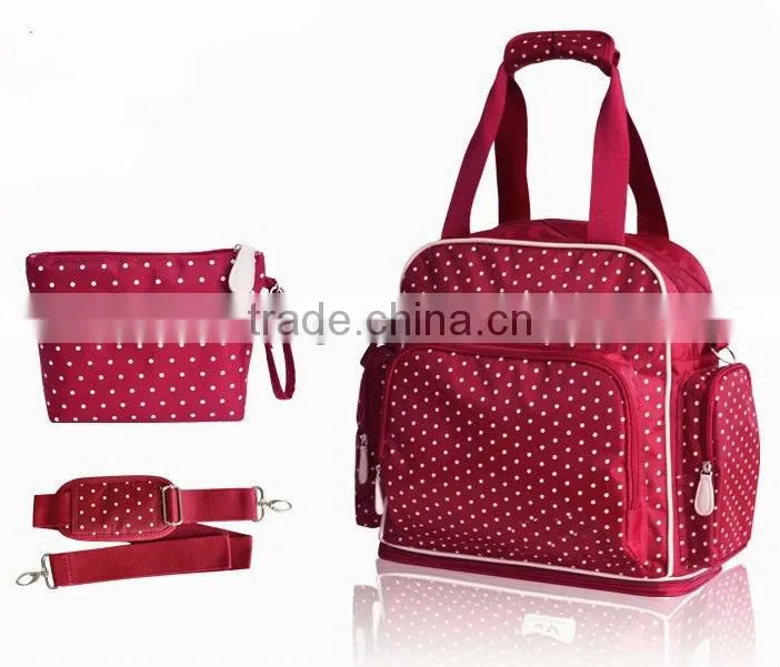 Cute Pink Pots Diaper Backpack