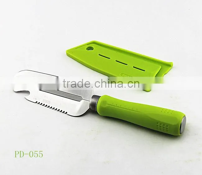 Stainless steel vegetable peeler with cover PD-056
