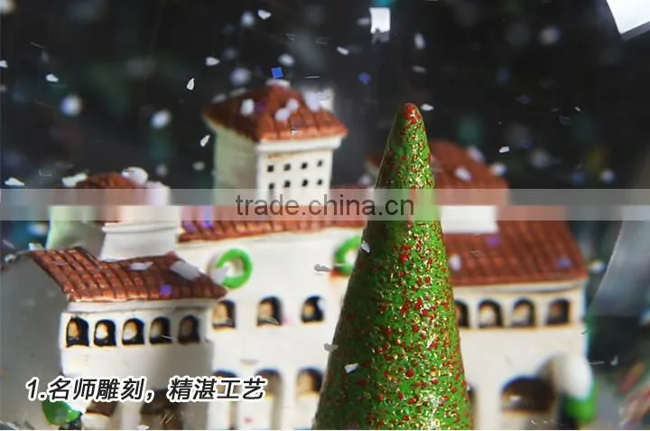Polyresin decoration snow globe Gifts snow globe Wholesale
