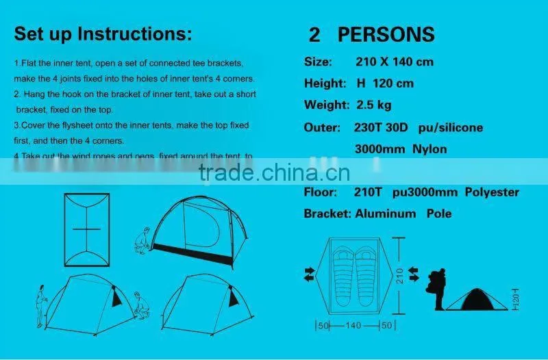 high-qualified outdoor tent for camp
