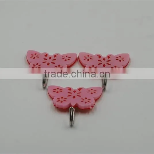 Best saling butterfly pattern decorative animal wall hooks