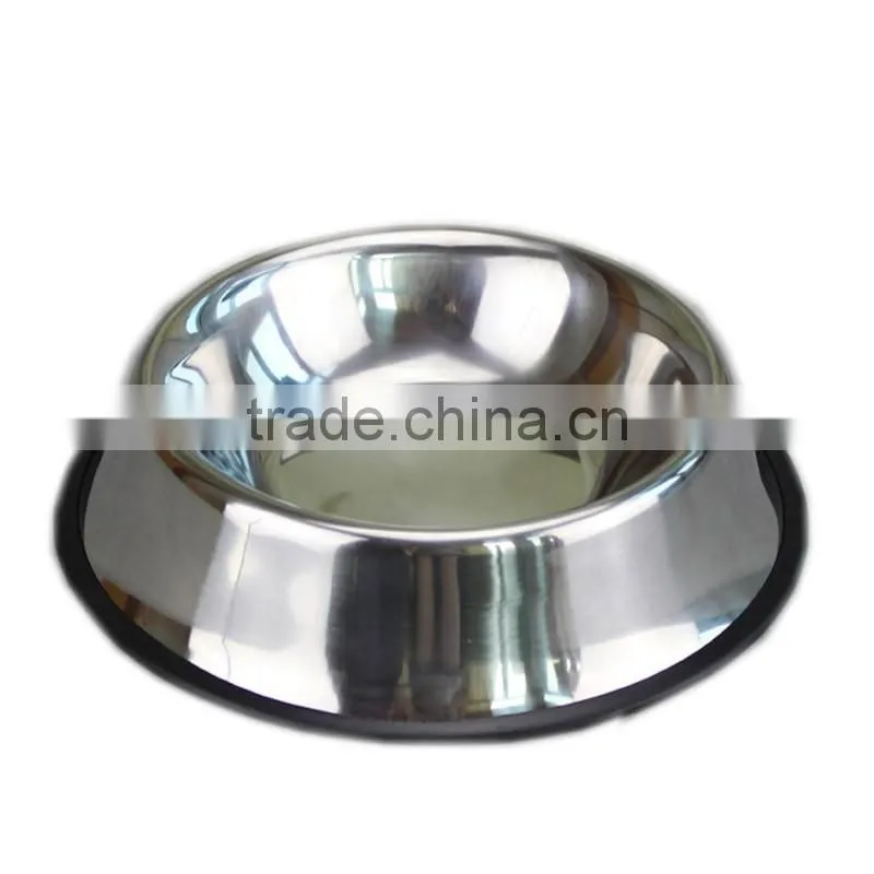6sizes Dog & Cat Bowl in Mirror food grade Stainless Steel