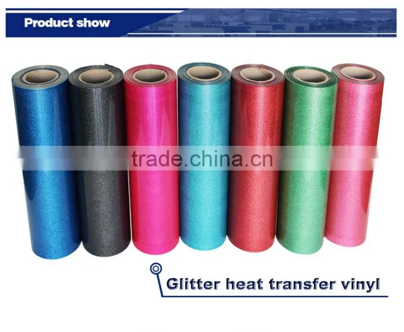 Jiabao wholesale glitter heat transfer vinyl for clothing