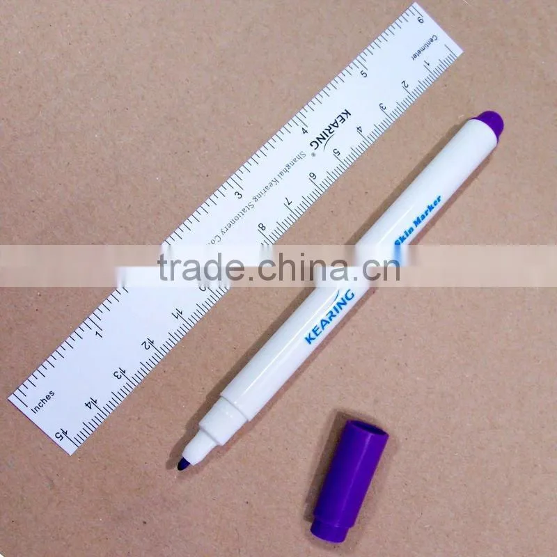 Kearing Doctor Use Sterilized Surgical Skin Marker Pen With Ruler#SM10