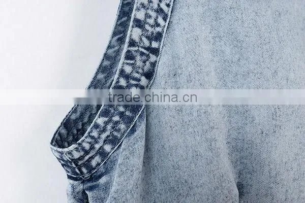 HD-D150 High quality fashion dress OEM Service Factory/jeans women dresses/ladies dress