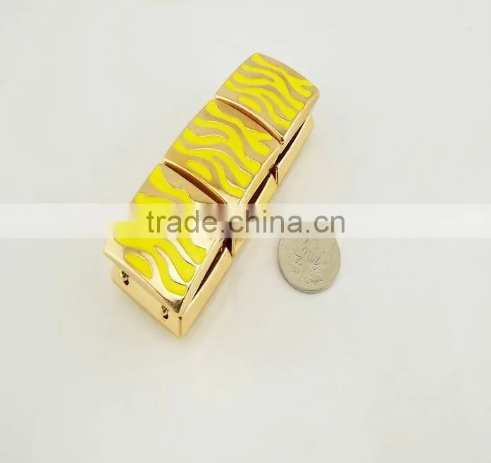 Fashion exquisite glaze texture exaggerated elastic bracelet