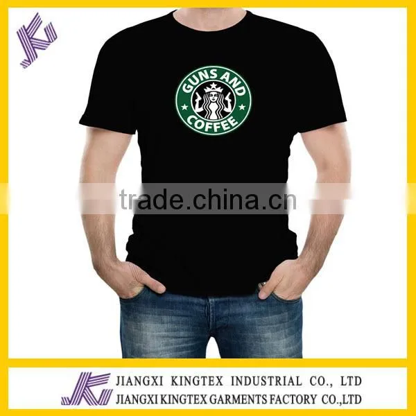 Guns And Coffee Funny T-Shirt