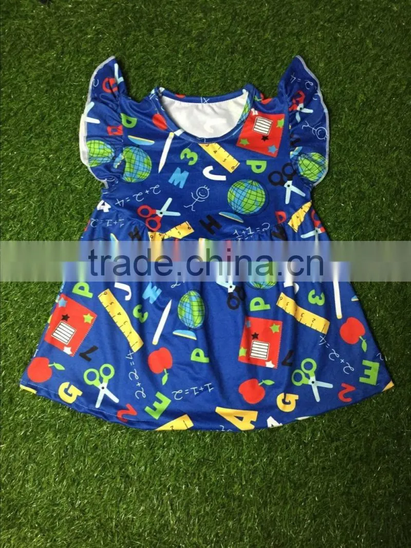 High Quality Children Clothing Manufacturers / summer Dresses For Girls Long Sleeve Girls valentine's Frocks