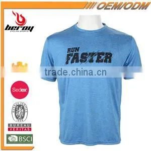BEROY custom short sleeve running t-shirt, breathable athletic wear for men