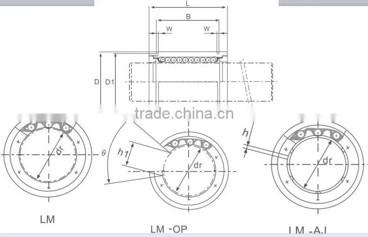 Cheap Linear Motion Bearing LM3UU LM8UU LM12UU LM80UU