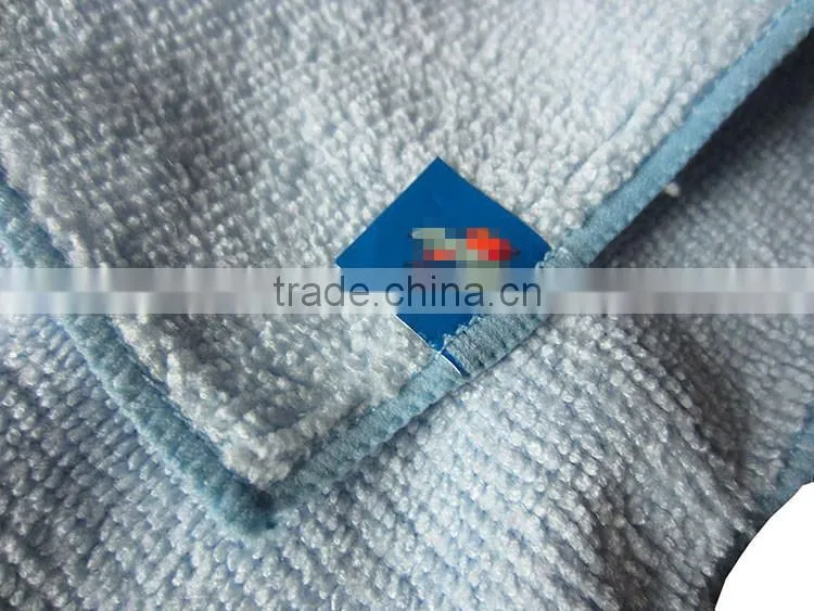 private label glass micro fiber cleaning cloth