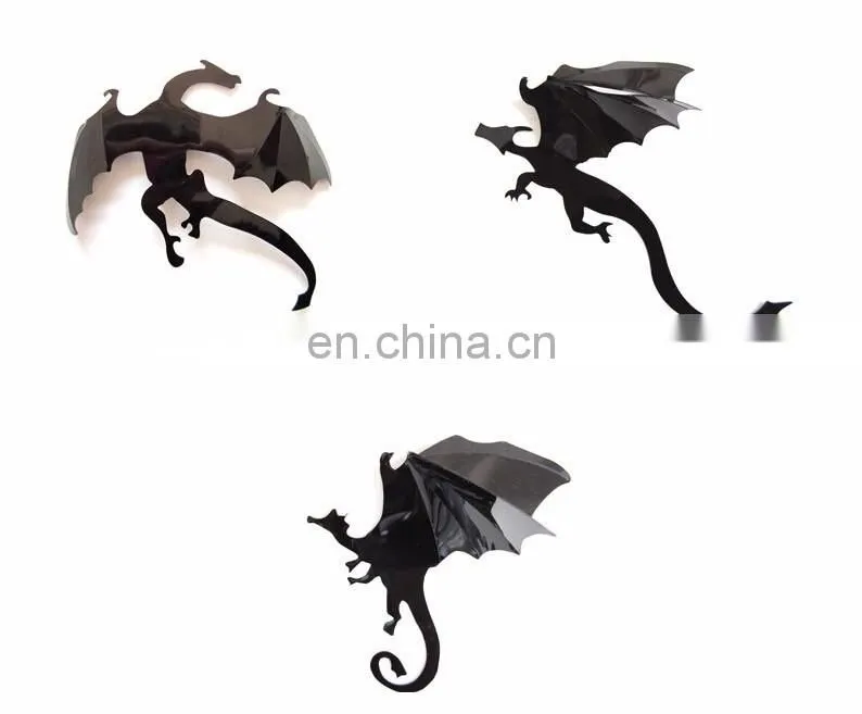 3D Dinos Window/Wall Sticker Halloween Decoration Home Decoration
