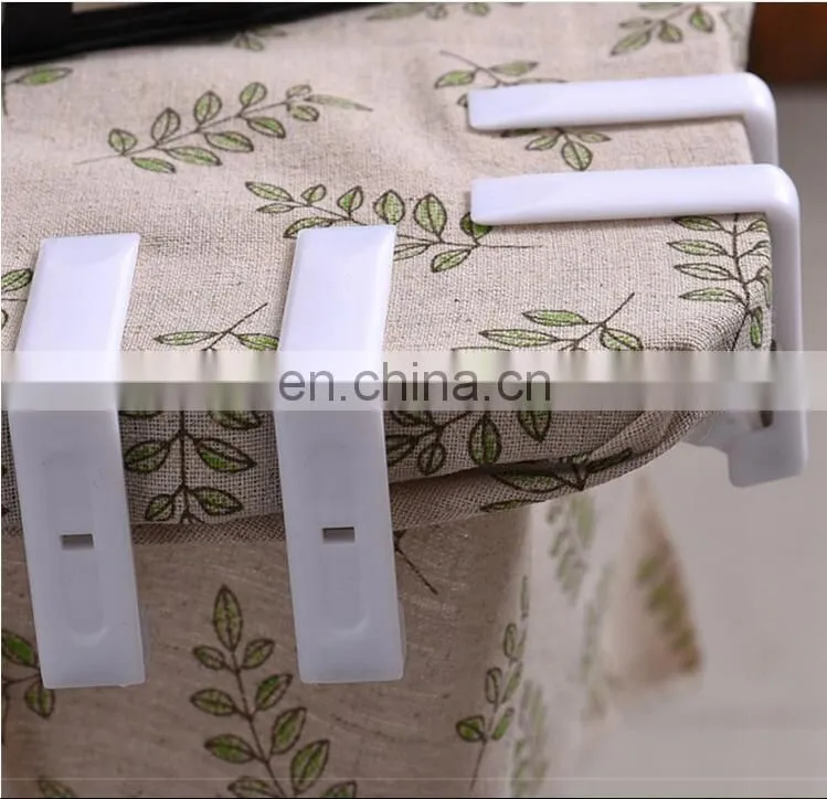 High Quality White Plastic Table Skirt Clips