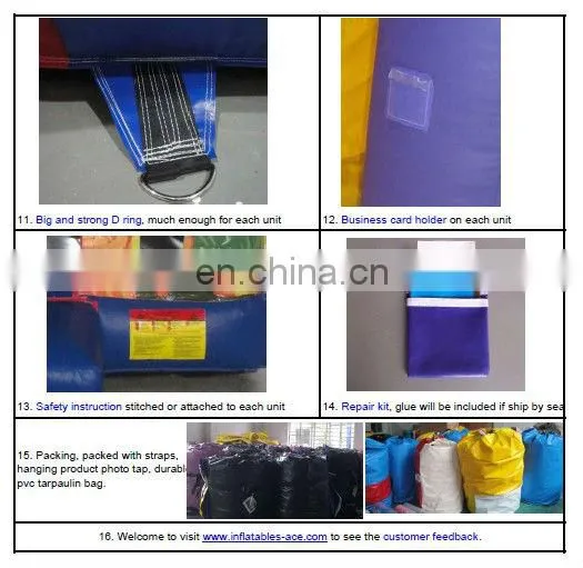 hot sale dolphin theme inflatable combo