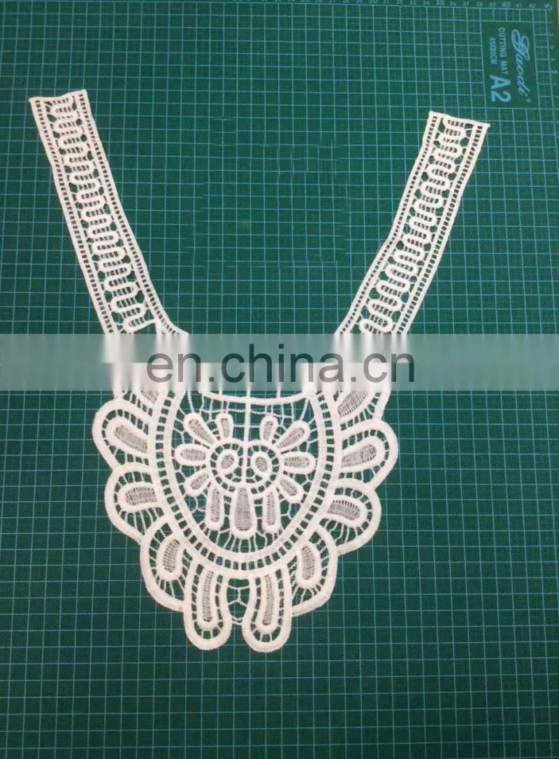 wholesale new design popular embroidery milk silk collar